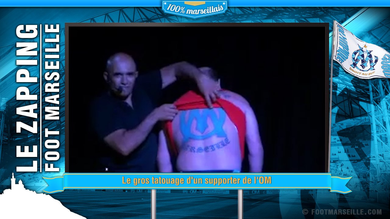 OM : Le bijou de Gignac, le tatouage énorme d'un fan... Le zapping Foot Marseille !