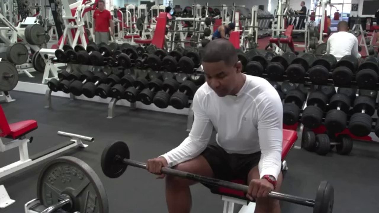 Forearm Barbell Exercises _ Weightlifting for Men