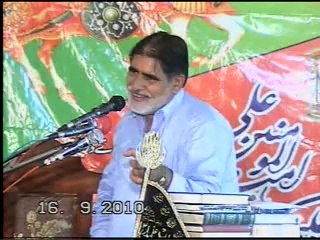 Zakir Mukhtar Hussain Shah 16 September 2010 Dhamali Syedan Gujrat