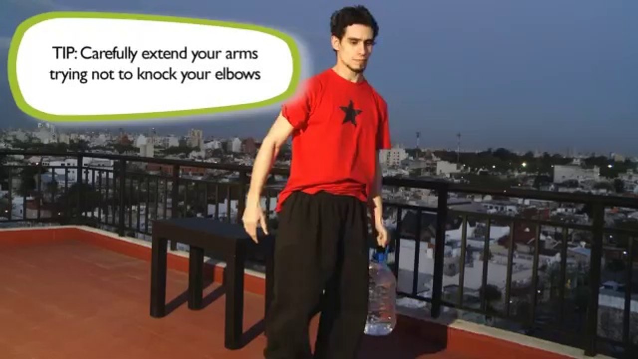 How to Do a Pullover With Bent Arms _ Exercises in the House