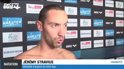 Natation / L'argent pour Stravius sur 50m dos 22/08