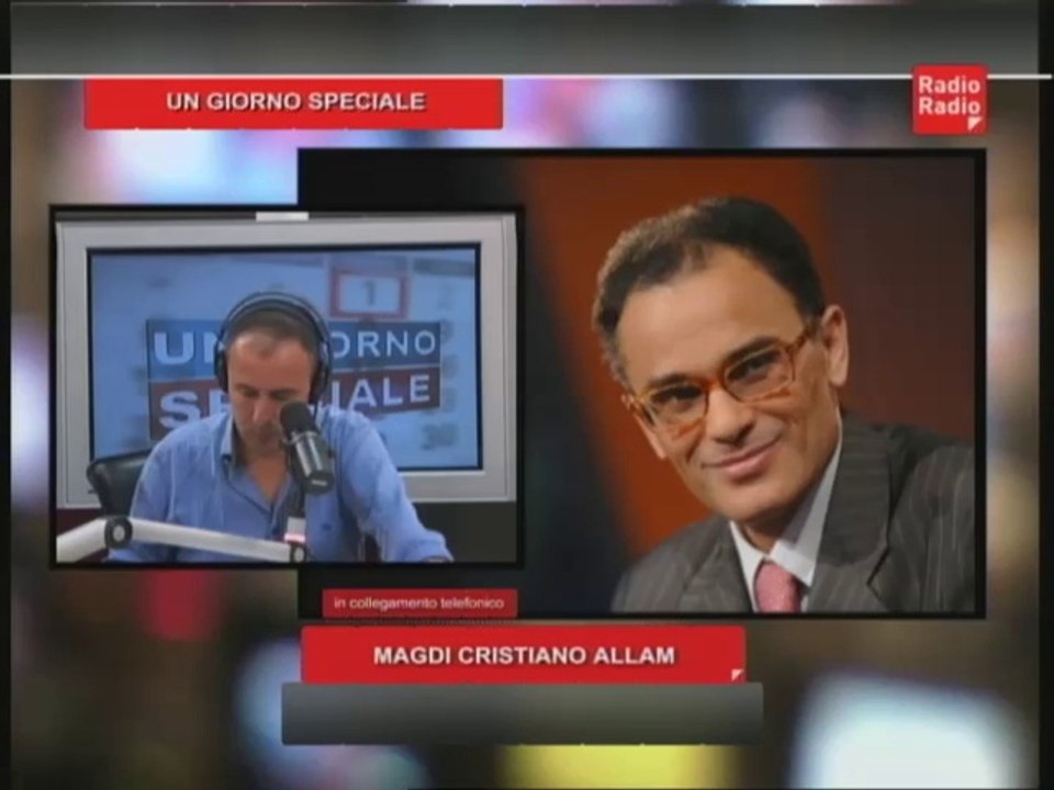 Magdi Cristiano Allam ospite ad "Un Giorno Speciale"