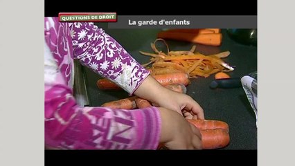 Questions de droits : la garde d'enfants