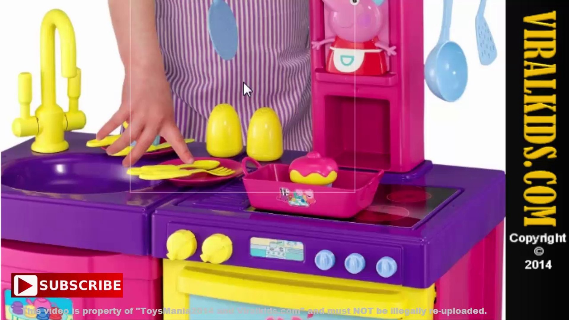 Peppa Pig Cook N Play Kitchen Set   Review   video Dailymotion