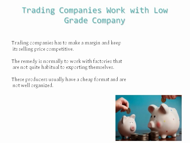 Secrets of Chinese Trading Company