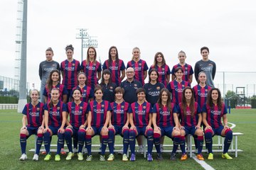 Foto oficial del Femenino A para la UEFA