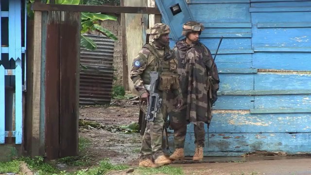 French troops patrol C. African Republic capital