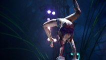 A contortionist's hardest moves, in slow motion