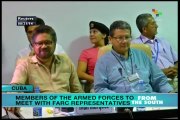 Top Colombian military officials to meet with FARC