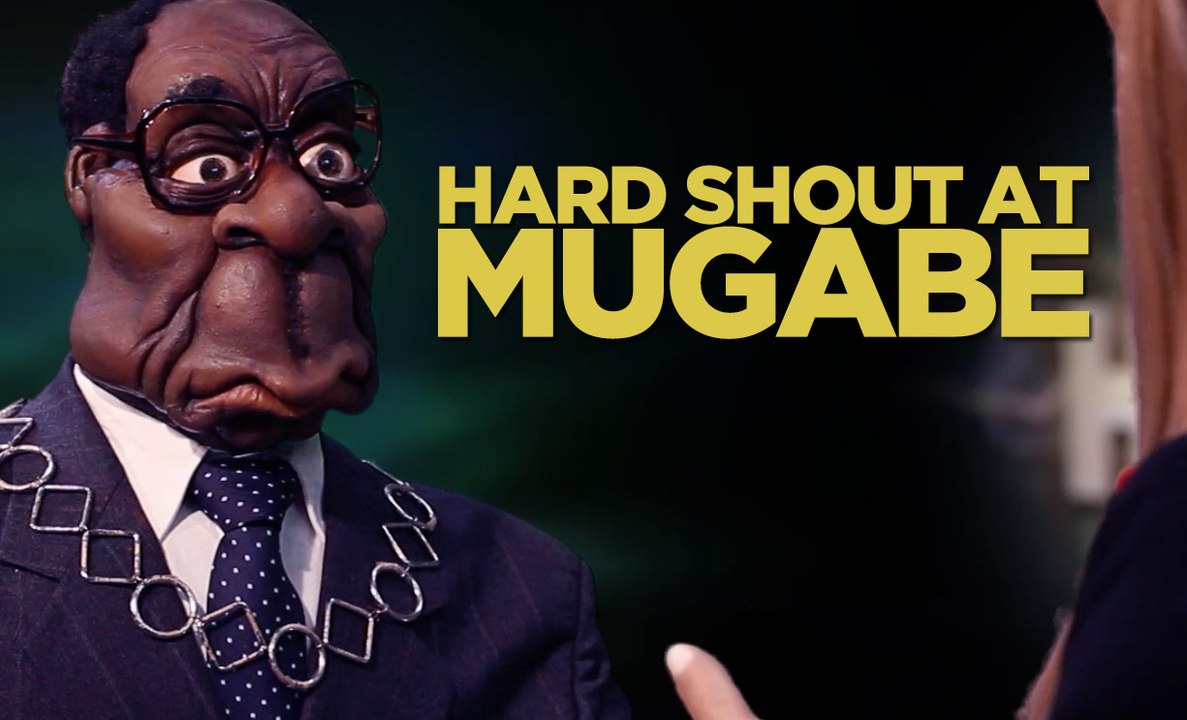 Hard Shout at Mugabe