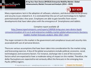 Bring Your Own Device (BYOD) Market Global Research Report to 2019