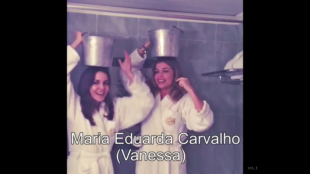 Gio+Tainá fulfill donation ELA|ALS Ice Bucket Challenge