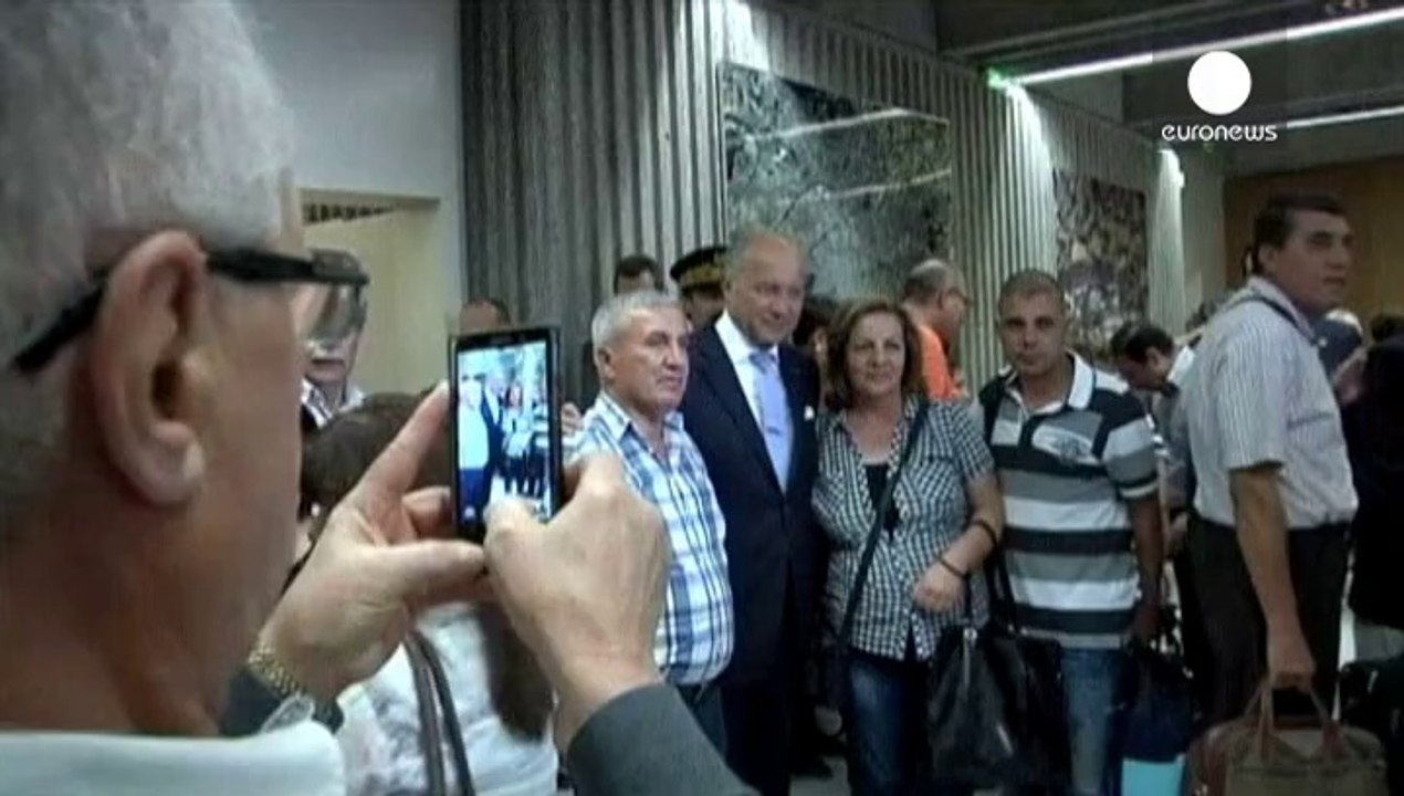 Iraqi Christians arrive in Paris after long flight from religious persecution