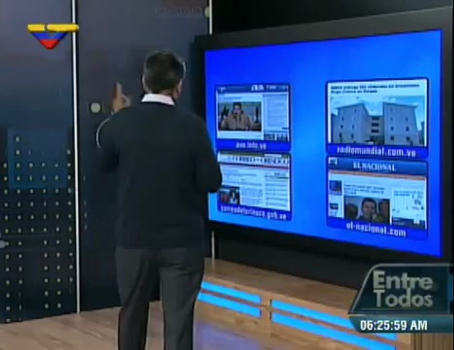 (Vídeo) Entre Todos con Luis Guillermo García del 22.08.2014 (2/6)