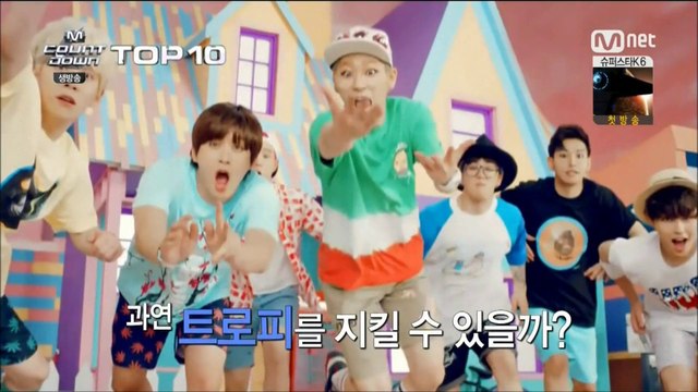 140821 ぶろっくびー　えむか　先週1位のトロフィーGET