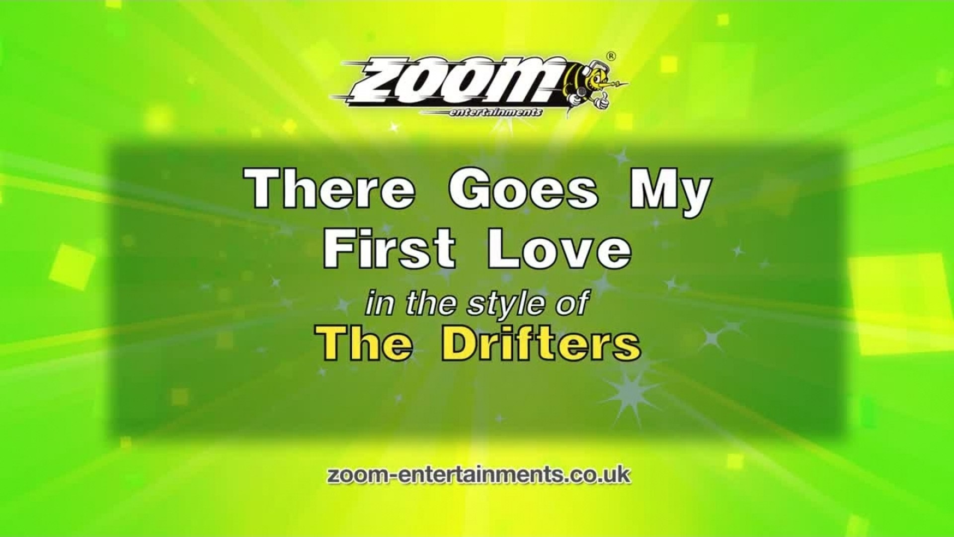 Zoom Karaoke There Goes My First Love The Drifters Video