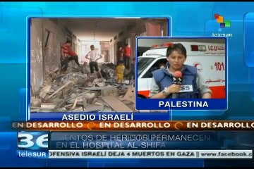 Miles de heridos y muertos ha causado ofensiva militar israelí a Gaza