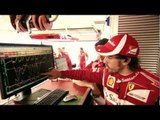 Road fuel vs race fuel in an F1 Ferrari car with Alonso