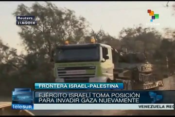 Download Video: Se aprestan tropas de Israel para nueva ocupación de la franja de Gaza