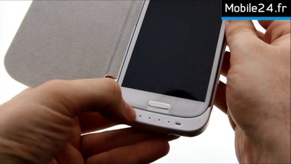 Coque batterie externe intégrée Samsung Galaxy S3