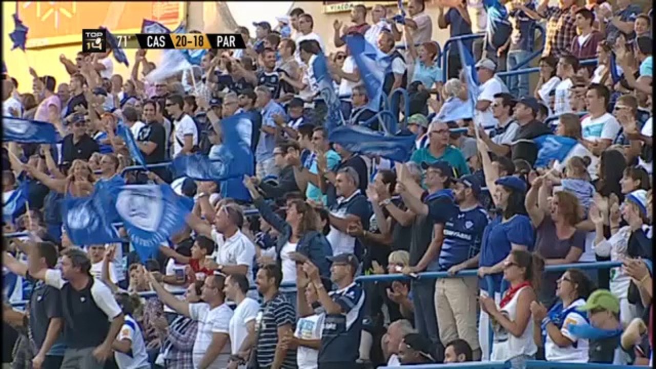 TOP14 journée 3, Castres – Stade Français 22-25