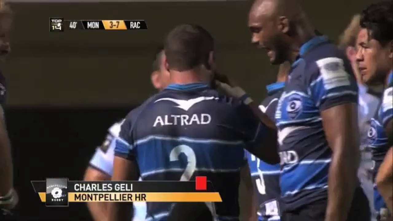 TOP14 journée 3, Montpellier–Racing Métro 92 16-19