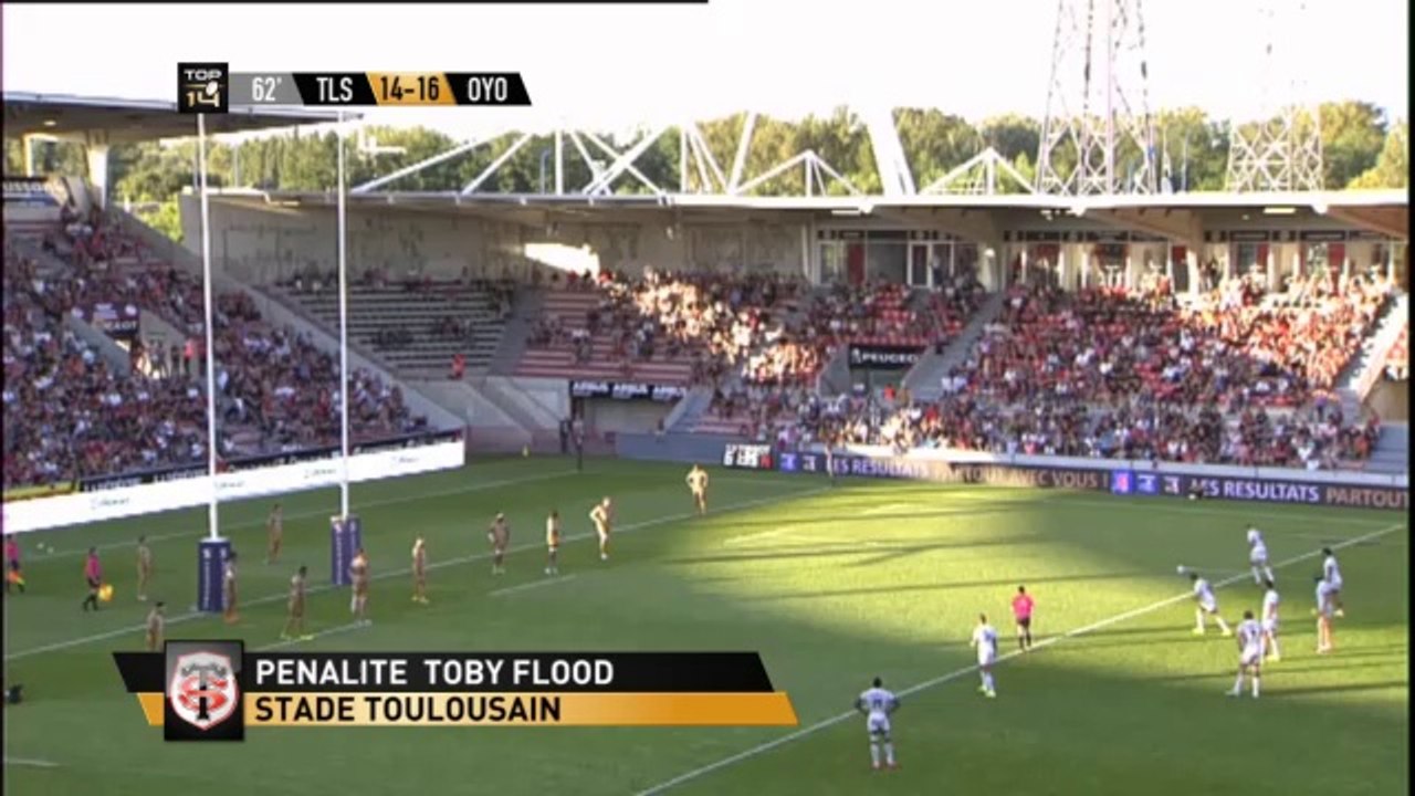 TOP14 journée 3, Toulouse – Oyonnax 20-19