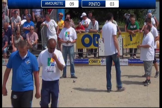 Demi-finale du Festival International à pétanque de la Vallée de la Bresle - Blangy 2014