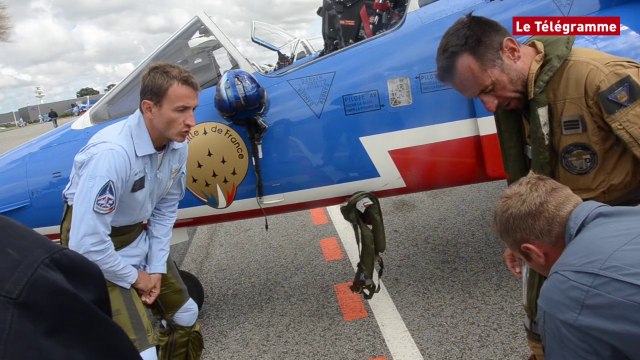 Perros-Guirec (22). La Patrouille de France prépare son show