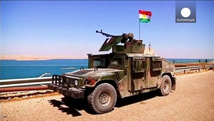 Kurdish forces battle Islamic State as West weighs next move