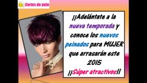 ♥CORTES  DE PELO CORTO 2015 mujer♥