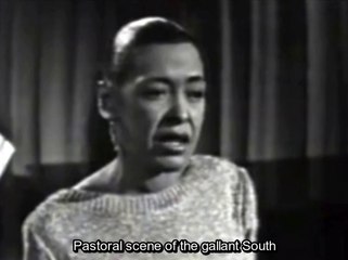 Strange Fruit (Billie Holiday) - English subtitles