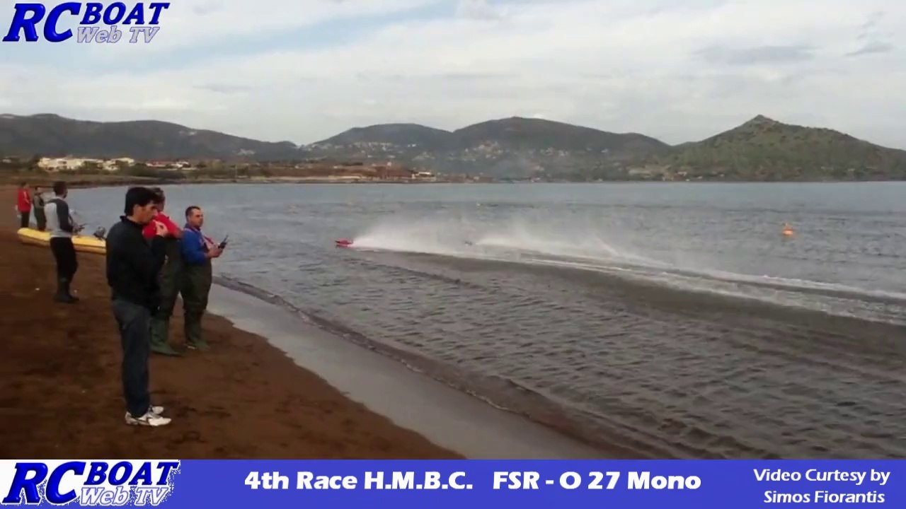 17th Rc-Boat Web TV GR Breaking News Report 4th Race HMBC