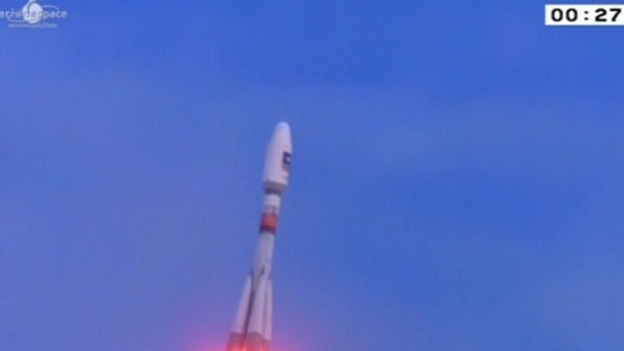 Galileo satellites launch from European Spaceport