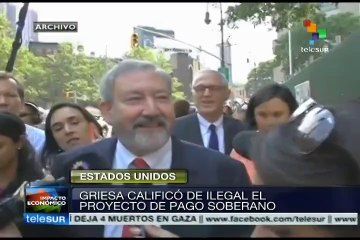 Griesa califica de ilegal proyecto de ley argentina de Pago soberano