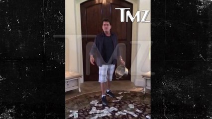 Charlie Sheen -- Ice Bucket Challenge with a BIG Twist