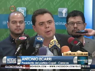 Copei pide que se eche para atrás el sistema biométrico