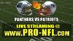 Watch Carolina Panthers vs New England Patriots Live Streaming NFL Football Game Online