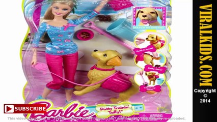 Barbie Potty Training Taffy Barbie Doll and Pet  - Review