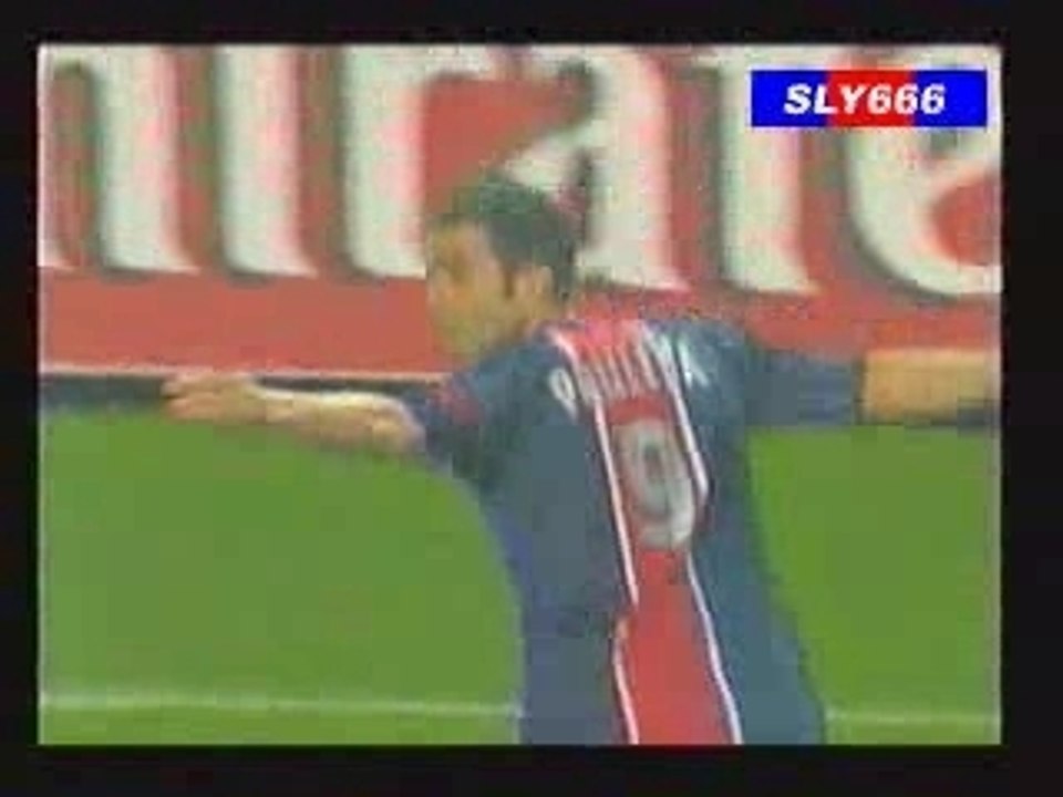 But de Pauleta contre Ajaccio