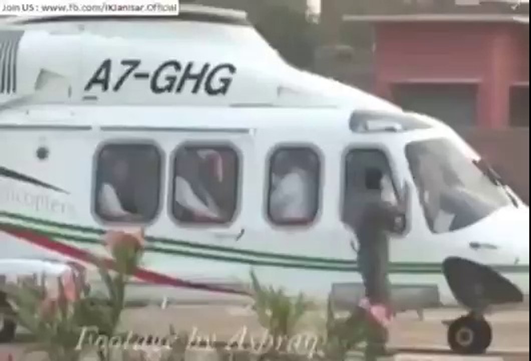 Nawaz seat belt stuck