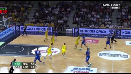 Le contre de Rudy Gobert sur Dante Exum