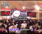 Nizam e islam  majlis 6th Allama Ali Nasir Tilhara ashra muharam 2013,2014 at Mureed k