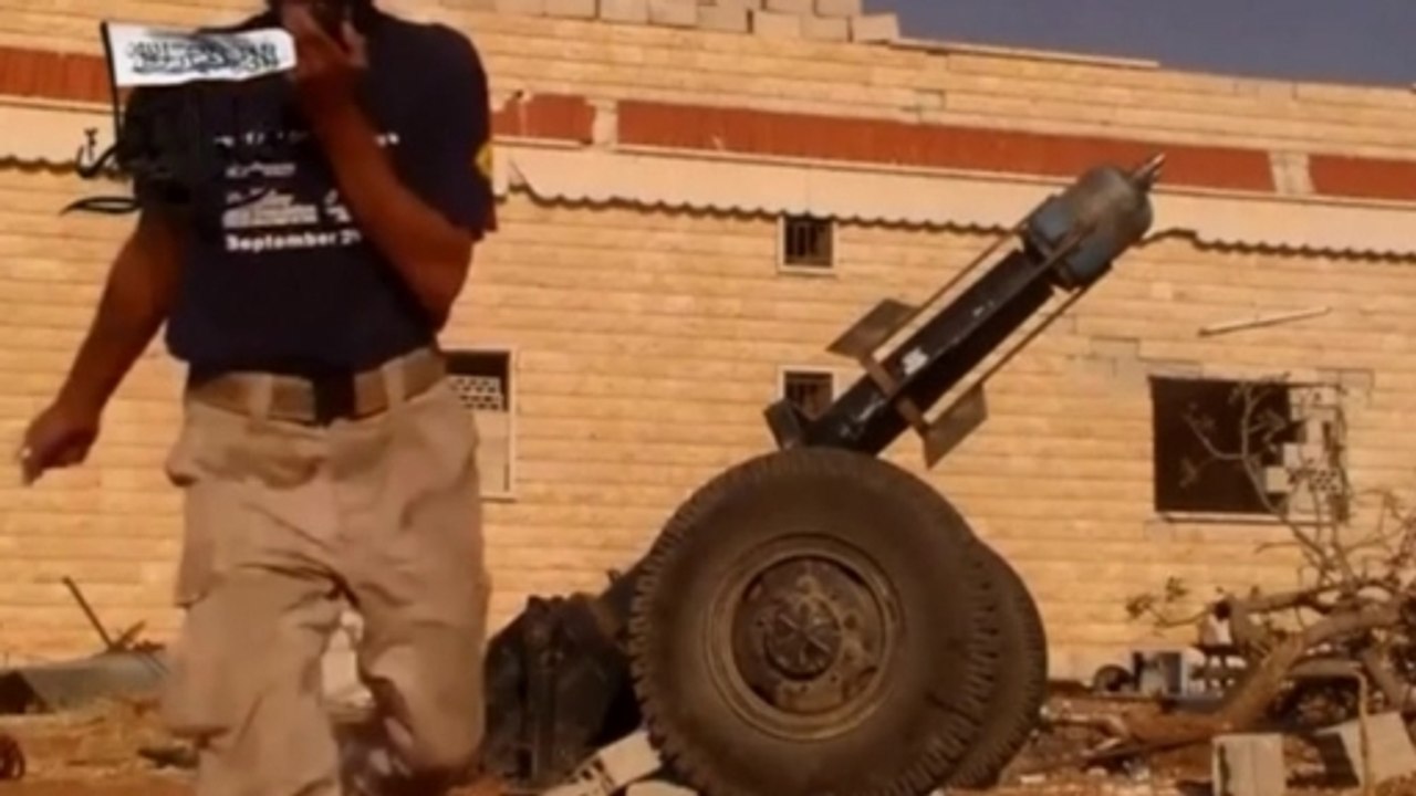 Syrian rebels introduce the "hell cannon"