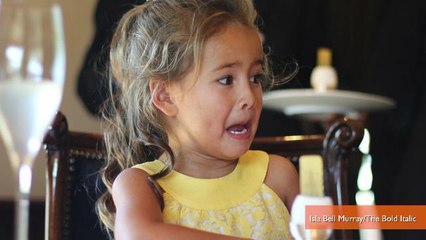 Four-Year-Old Reviews Exclusive Restaurant's $295 Fixed Price Menu