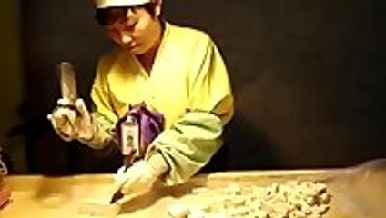 Traditional Korean Candy Cutter