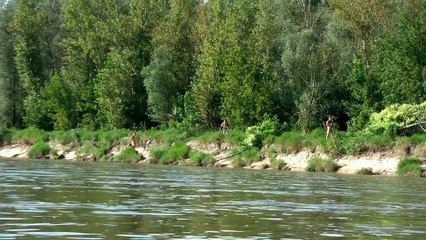 Kajakiem składanym NERIS wśród nudystów Wisła