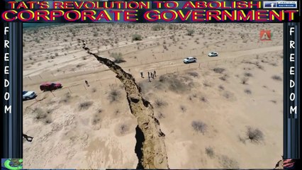 Giant fissure opens in North Mexico    1km long  25 feet deep    Major movement