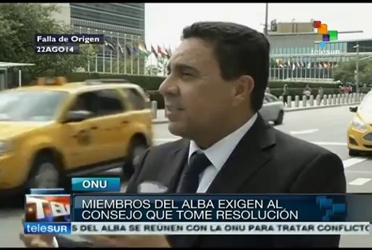 Venezuela cuestiona falta de resolución en ONU que cese asedio israelí