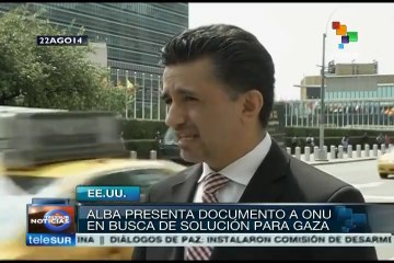 ALBA presenta carta a ONU para condenar ataques de Israel contra Gaza